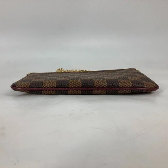 LOUIS VUITTON Damier Pochette Mira MM Accessory Pouch Chain Shoulder Bag - Picture 6 of 15